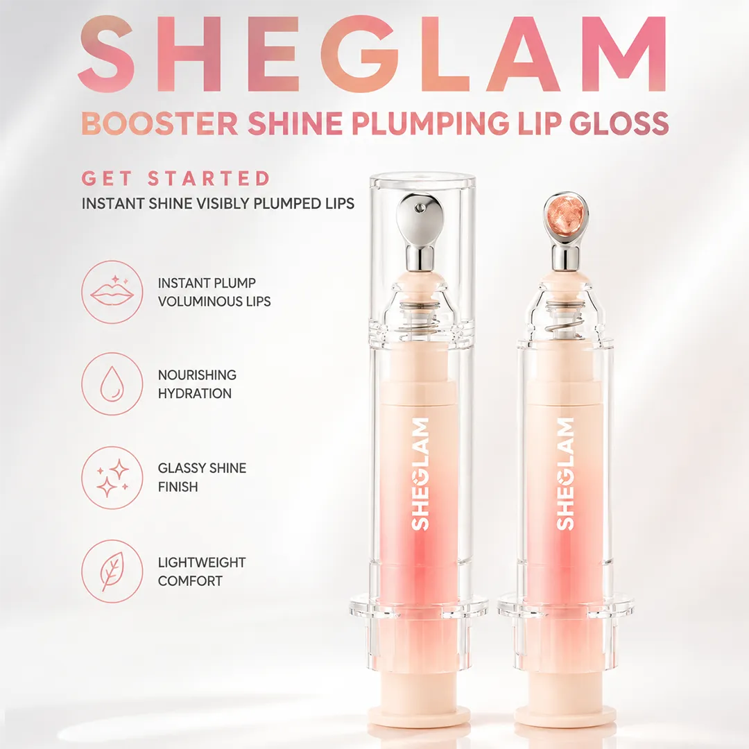 SHEGLAM BOOSTER SHINE PLUMPING LIP GLOSS GET STARTED