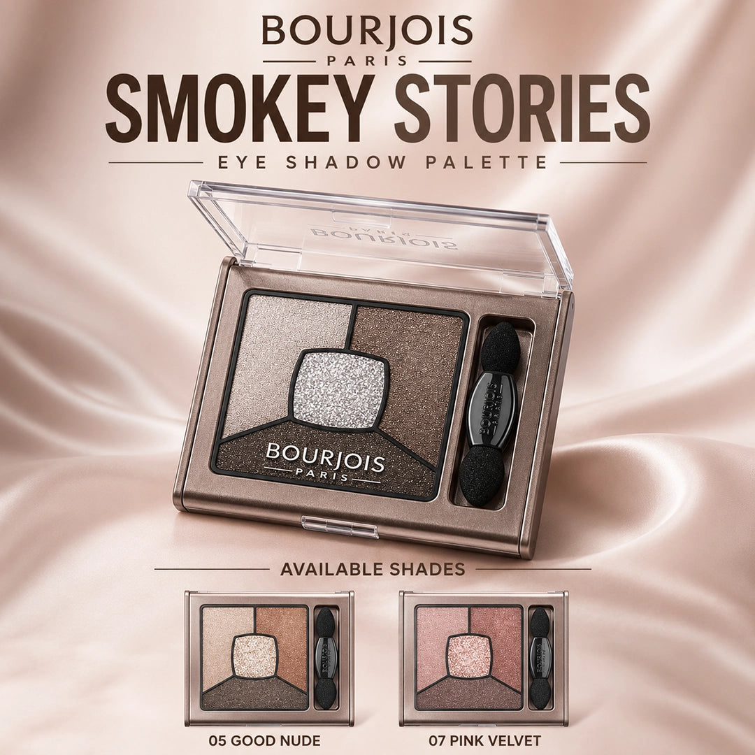 BOURJOIS EYE SHADOW PALETTE SMOKEY STORIES