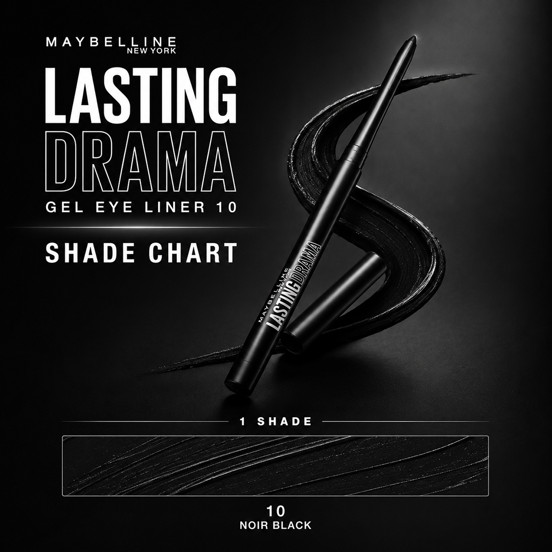 MAYBELLINE LASTING DRAMA GEL EYE LINER 10