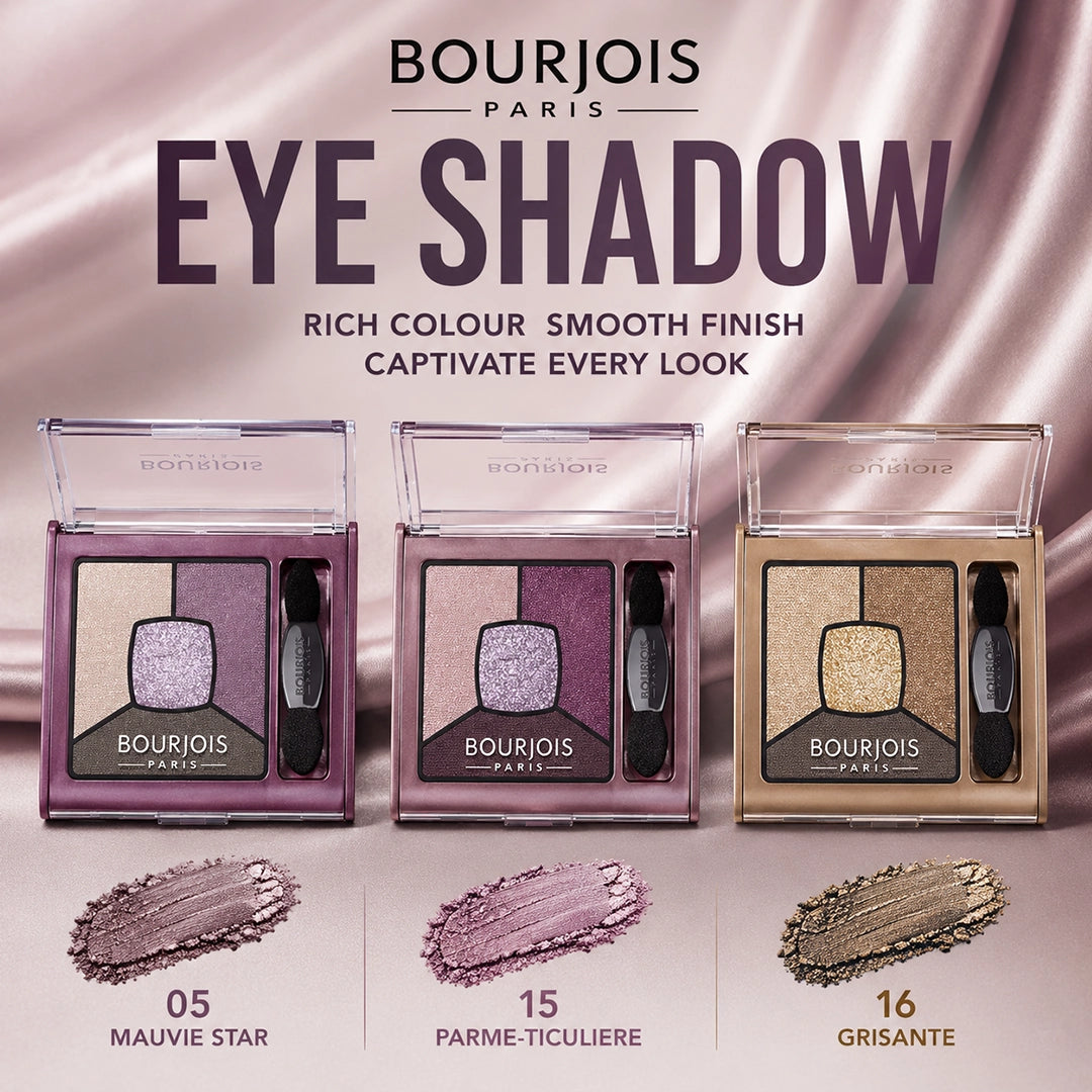 BOURJOIS EYE SHADOW PALETTE SMOKEY STORIES