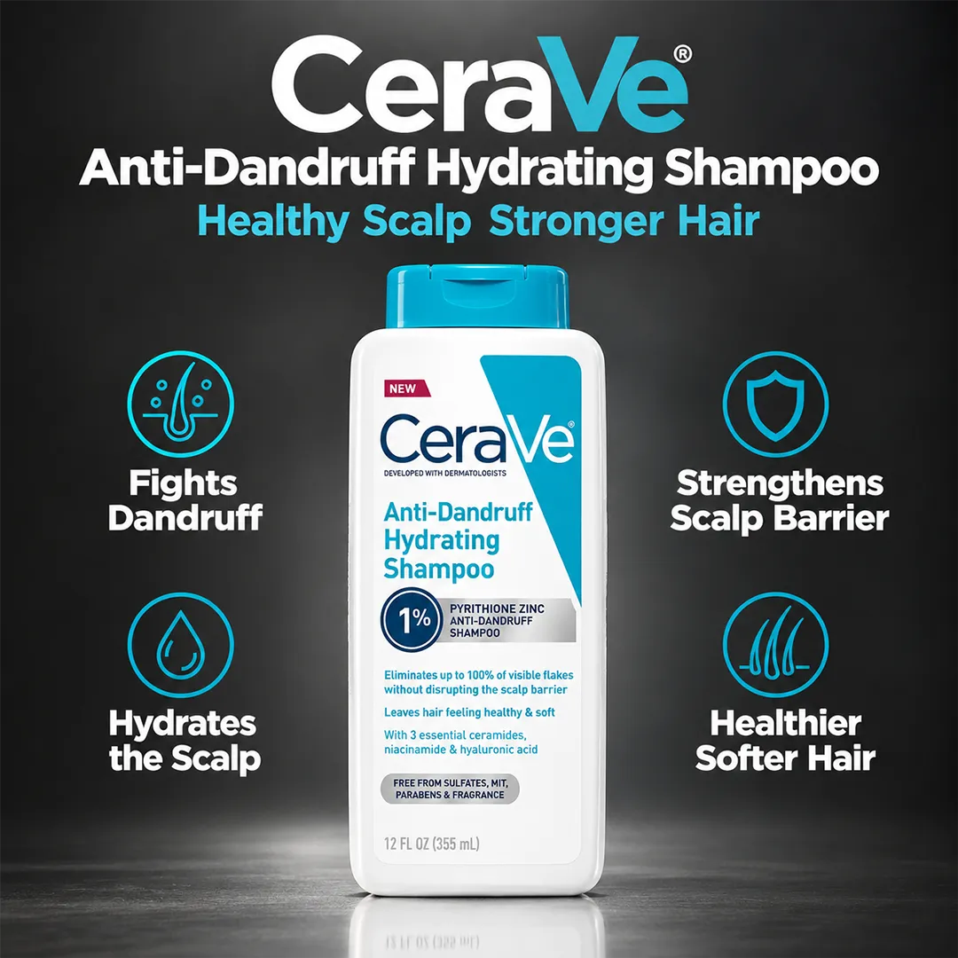 CERAVE SHAMPOO ANTI DANDRUFF HYD 355ML