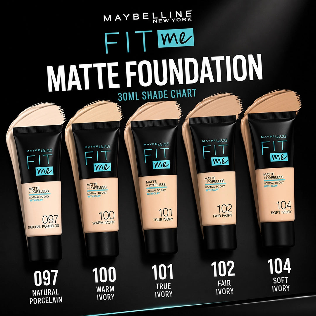 MAYBELLINE FIT ME FOUNDATION MATTE 30ML