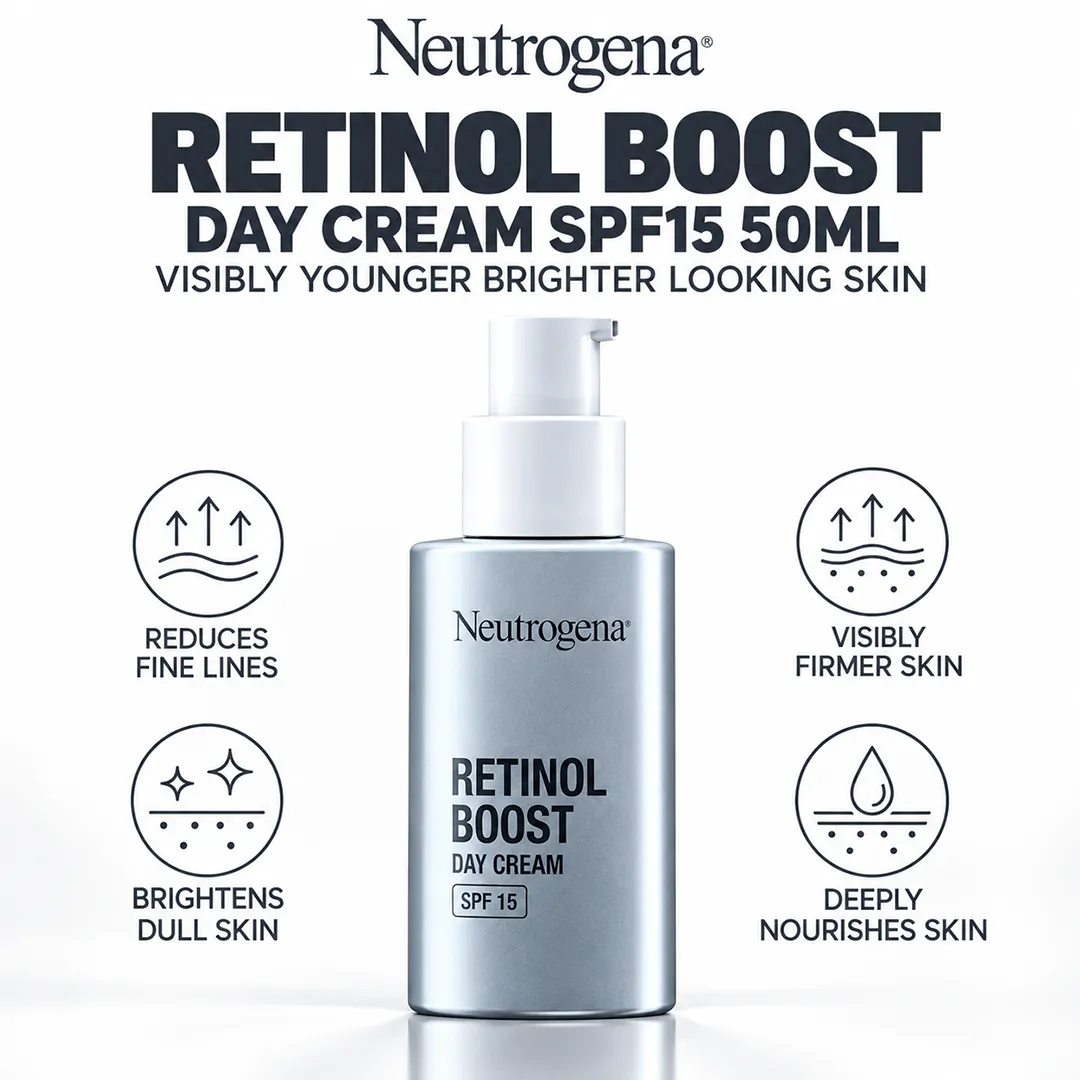 NEUTROGENA RETINOL BOOST DAY CREAM SPF15 50ML
