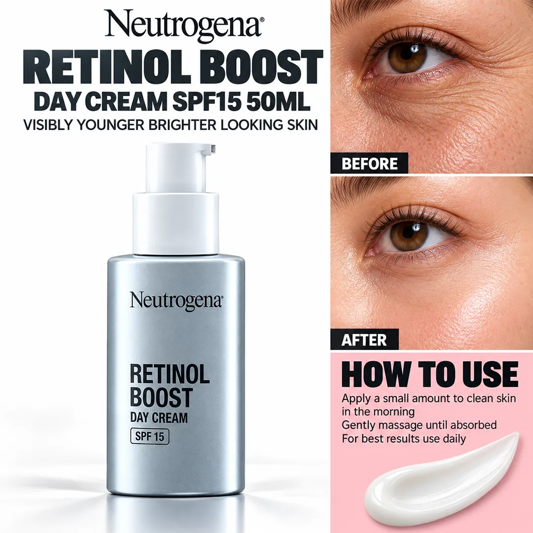 NEUTROGENA RETINOL BOOST DAY CREAM SPF15 50ML