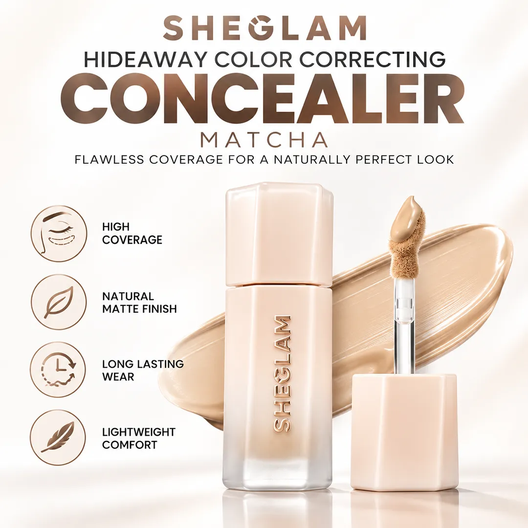 SHEGLAM HIDEAWAY COLOR CORRECTING CONCEALER 3.5ML