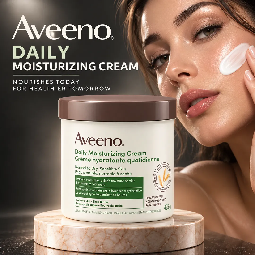 AVEENO DAILY MOISTURIZING CREAM 425G