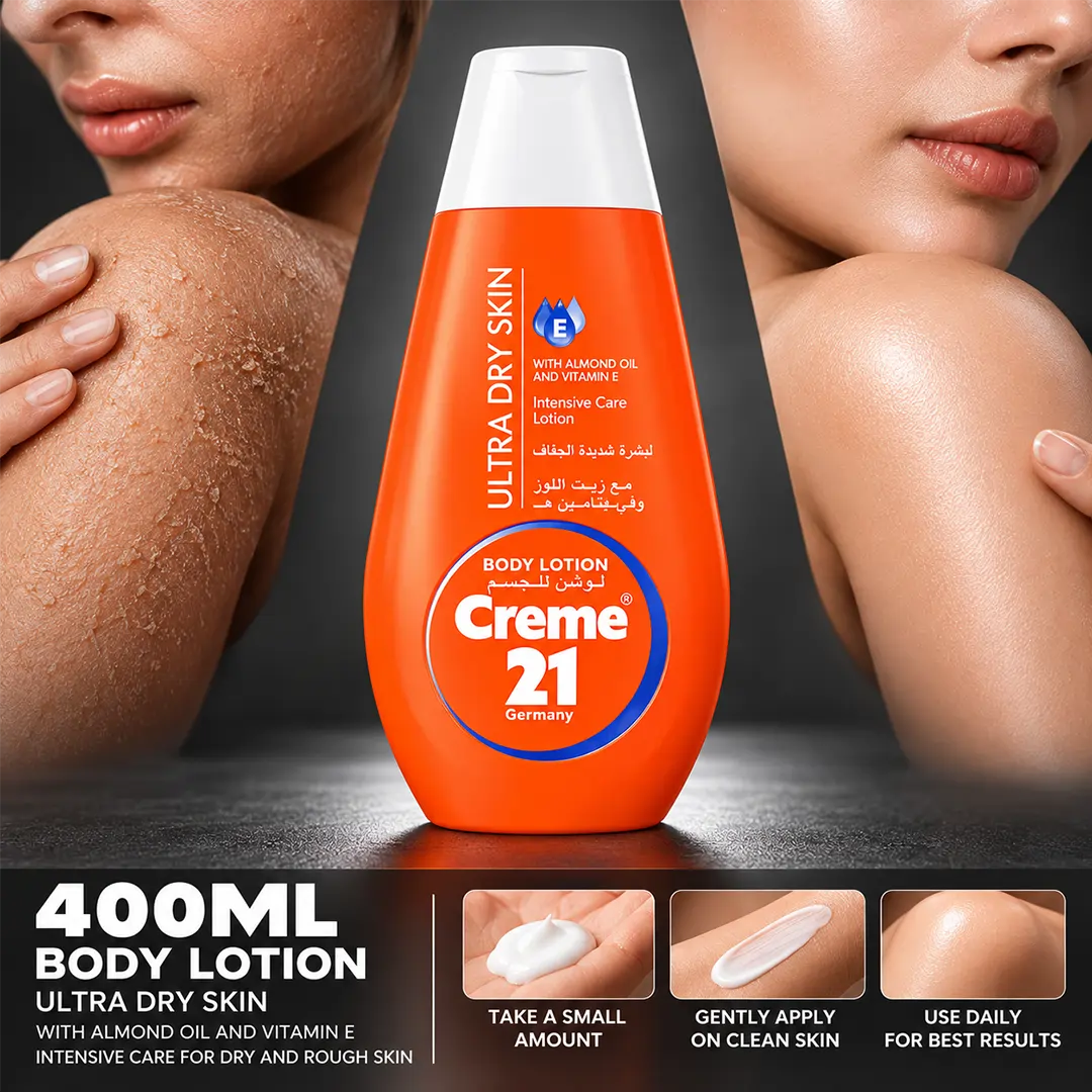 CREME 21 BODY LOTION 400ML ULTRA DRY SKIN