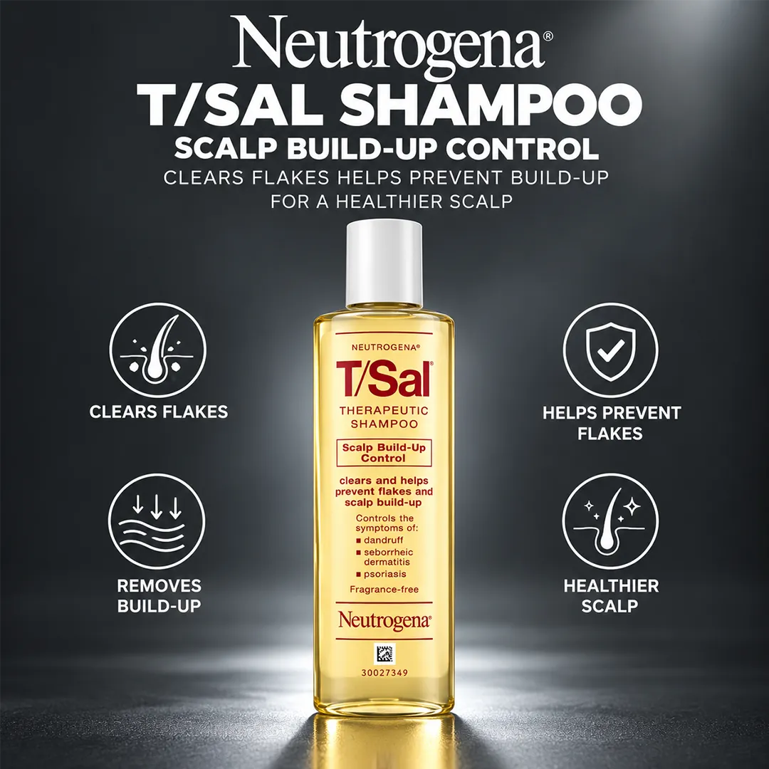 NEUTROGENA T SAL SHAMPOO 133ML SCALP BUILD UP CONTROL