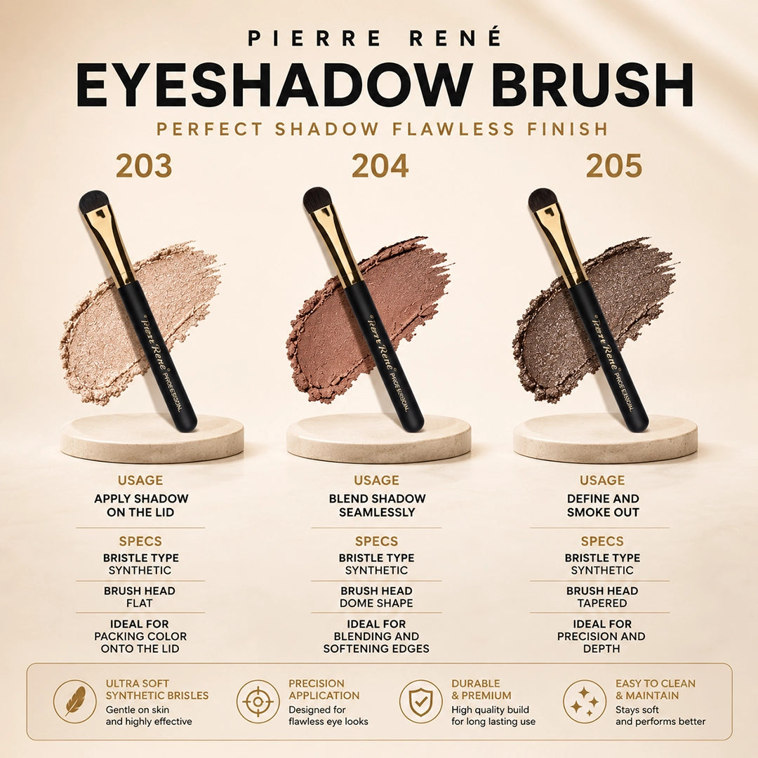 PIERRE RENE MAKEUP BRUSH  EYESHADOW