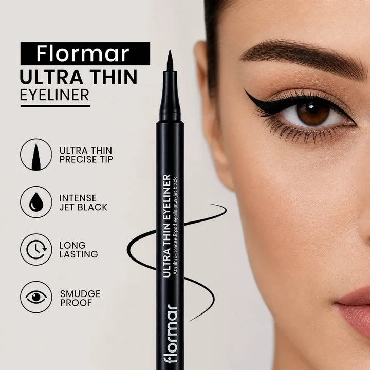 FLORMAR ULTRA THIN JET BLACK