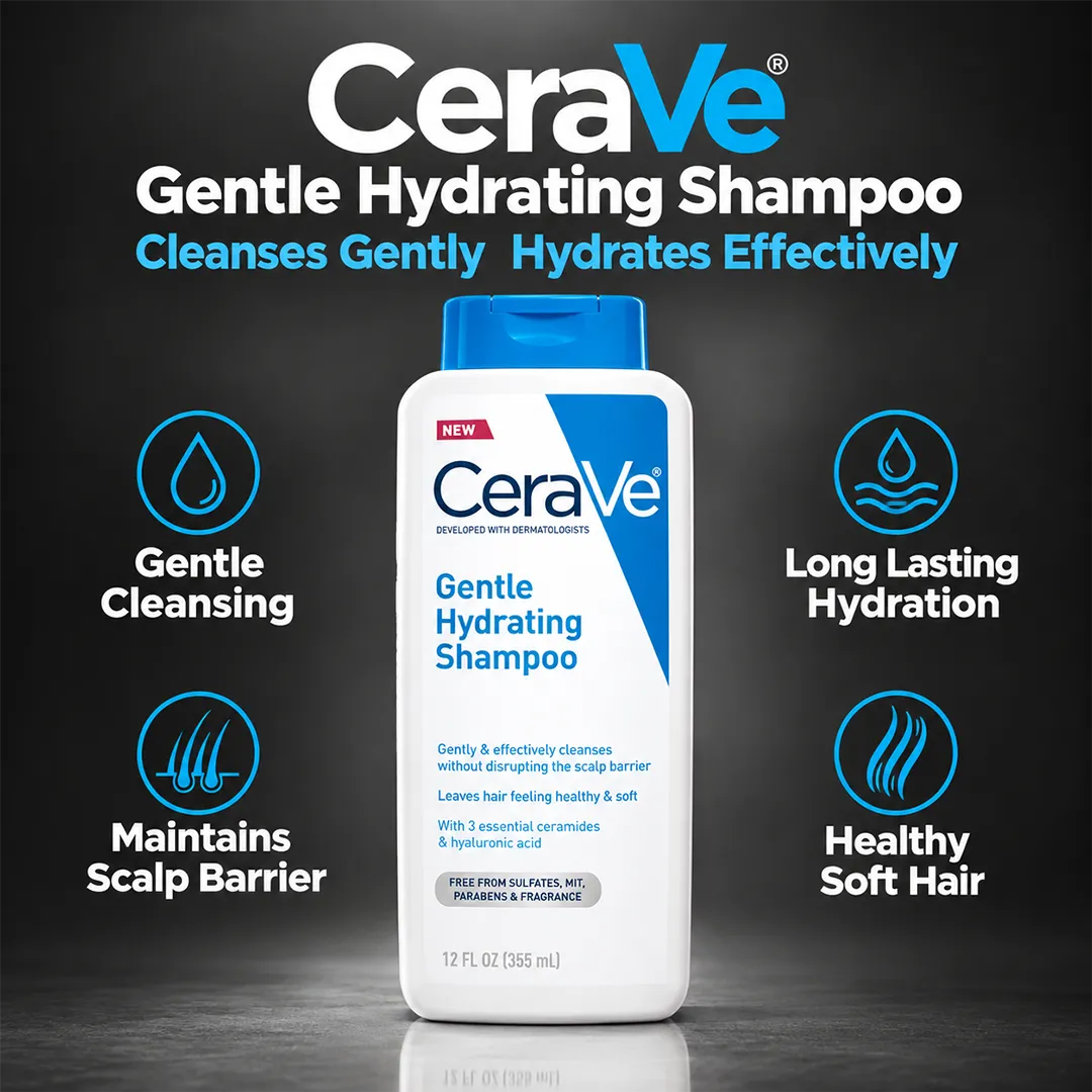 CERAVE SHAMPOO GENTLE HYD 355ML