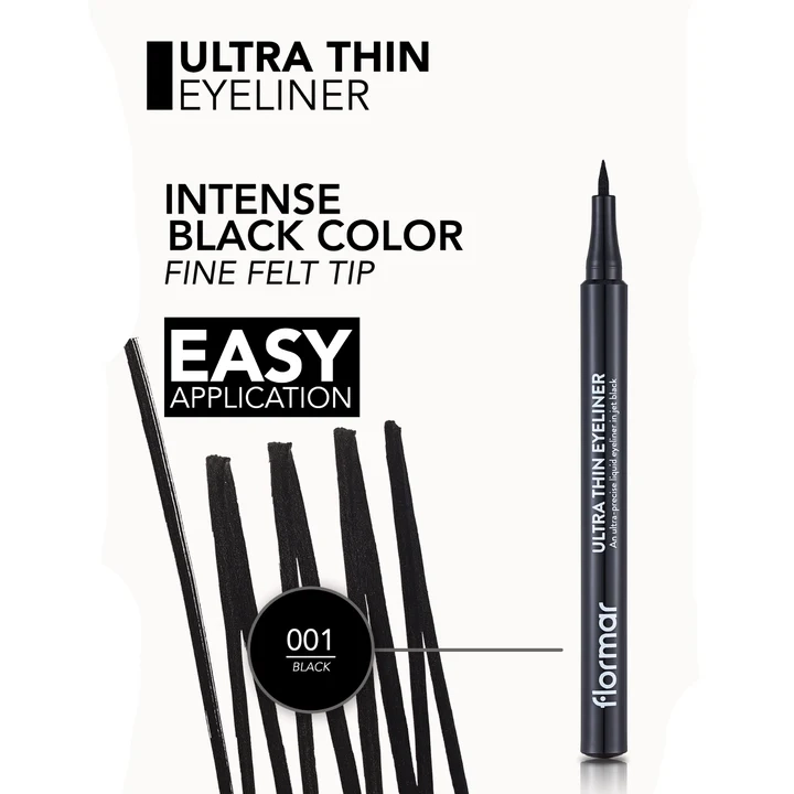 FLORMAR ULTRA THIN JET BLACK