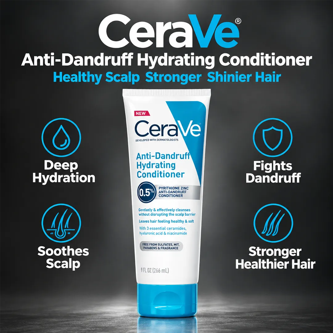 CERAVE CONDITIONER ANTIDANDRUFF HYDRATING 266ML