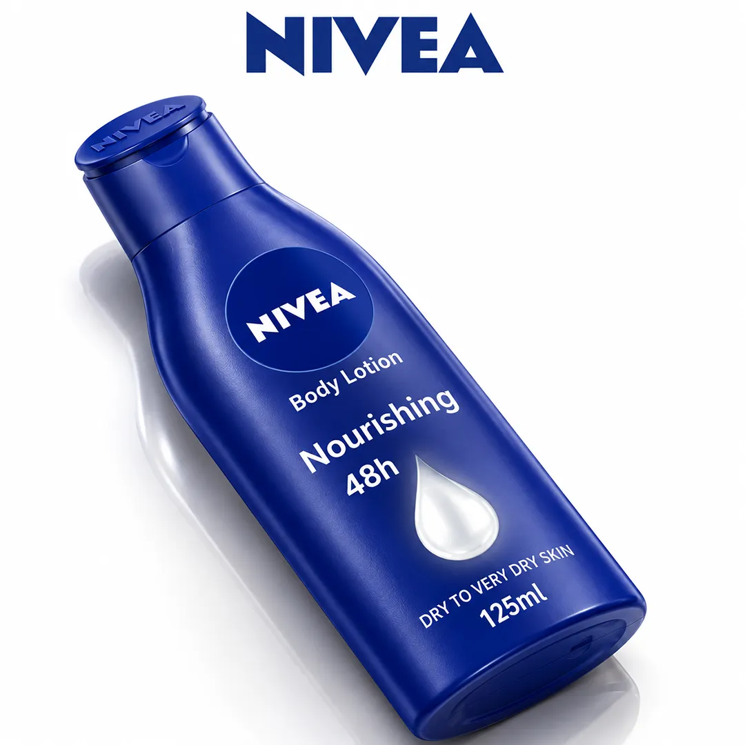 NIVEA BODY LOTION 125ML NOURISHING VERY DRY