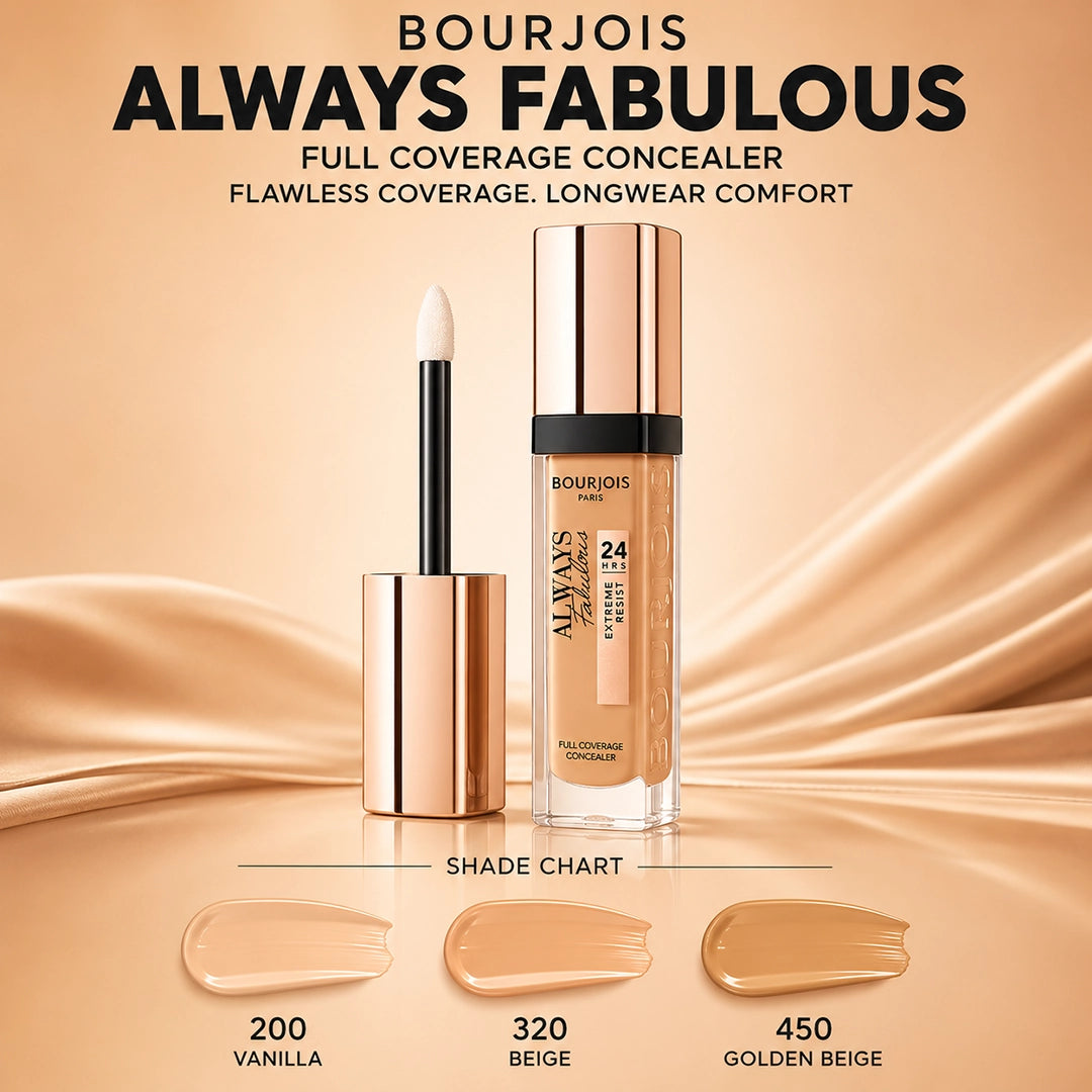 BOURJOIS CONCEALER ALWAYS FABULOUS