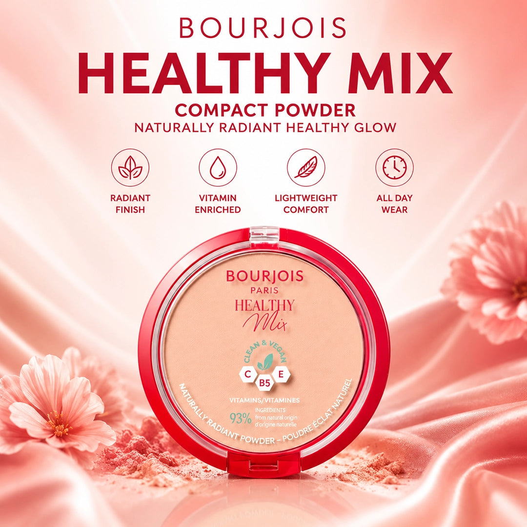 BOURJOIS COMPACT POWDER HEALTHY MIX