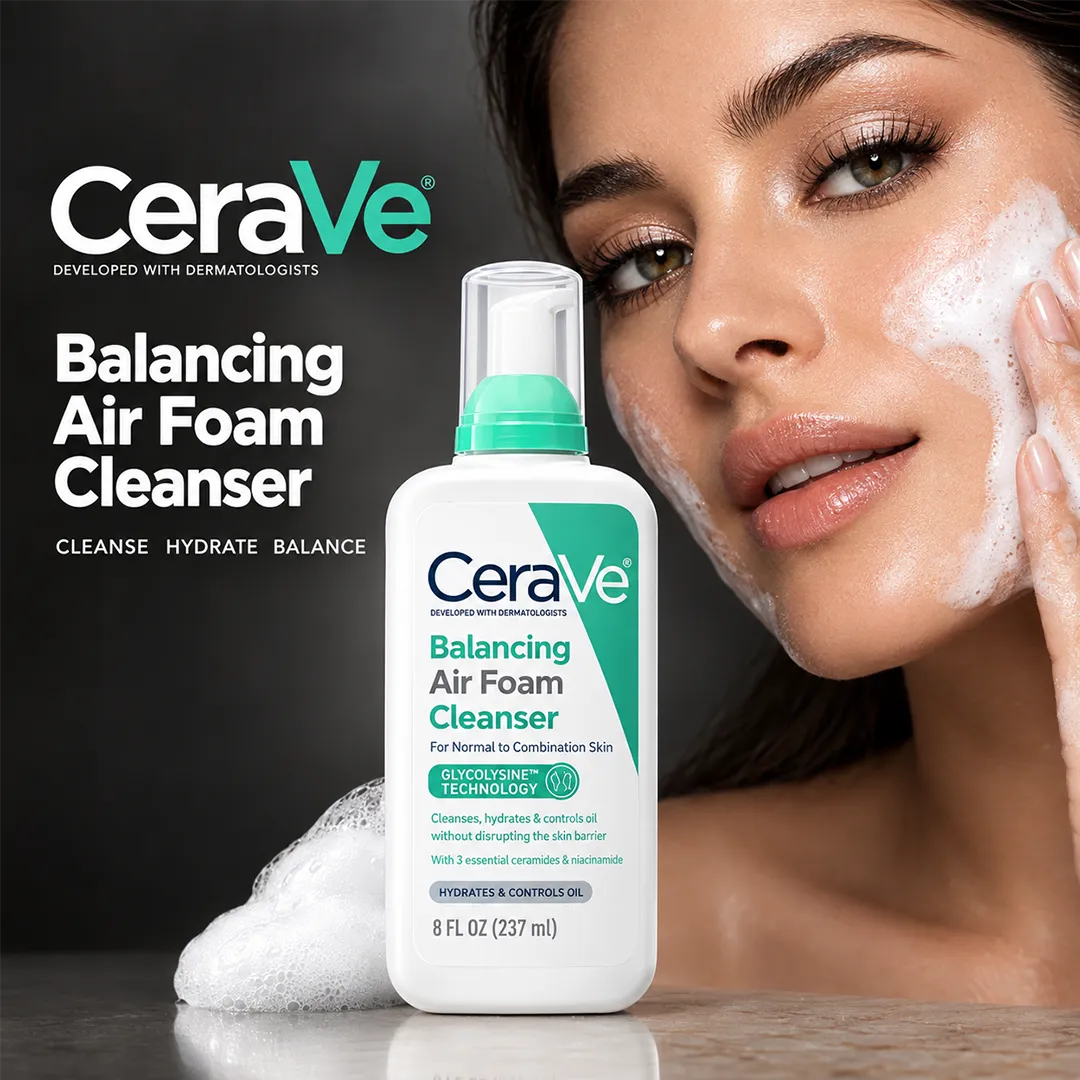 CERAVE BALANCING AIR FOAM CLEANSER 237ML