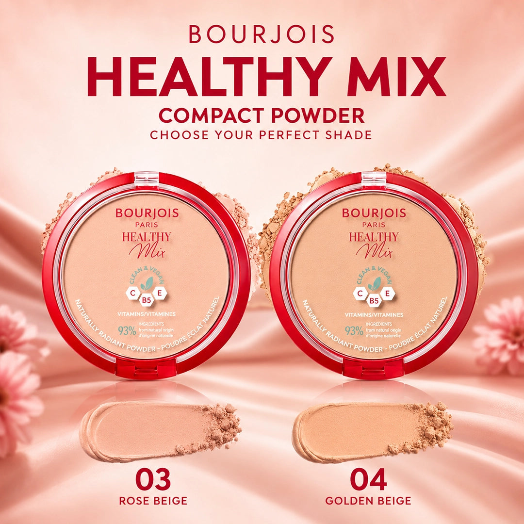 BOURJOIS COMPACT POWDER HEALTHY MIX