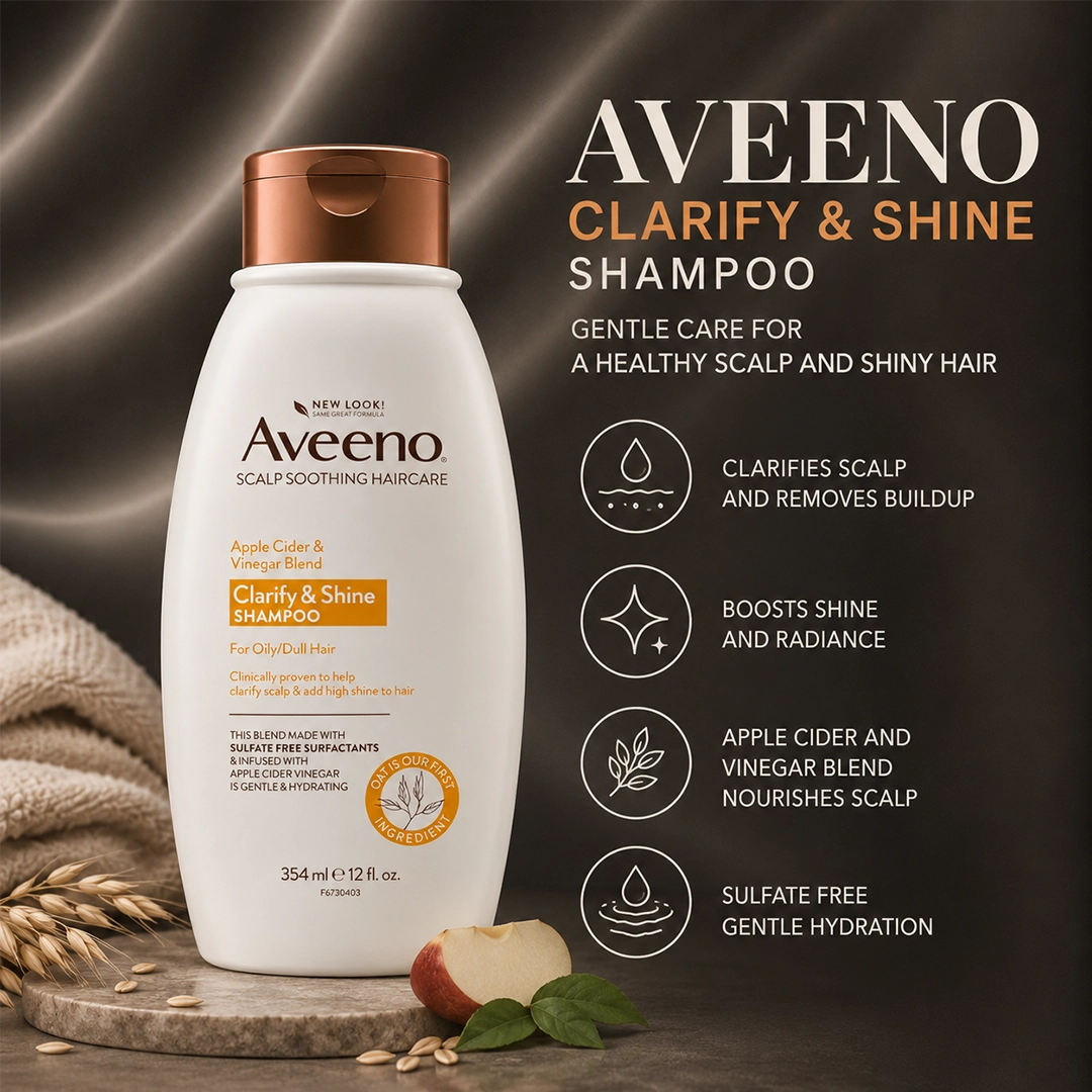 AVEENO SHAMPOO 354ML CLARIFY & SHINE