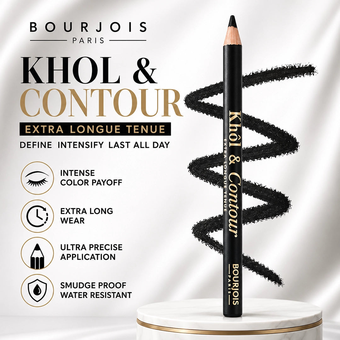 BOURJOIS KHOL & CONTOUR EXTRA LONGUE TEN UE