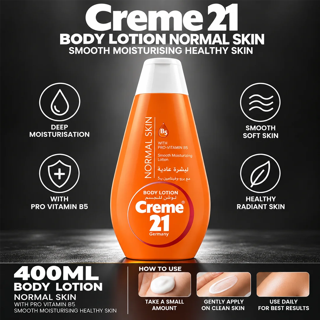 CREME 21 BODY LOTION 400ML NORMAL SKIN
