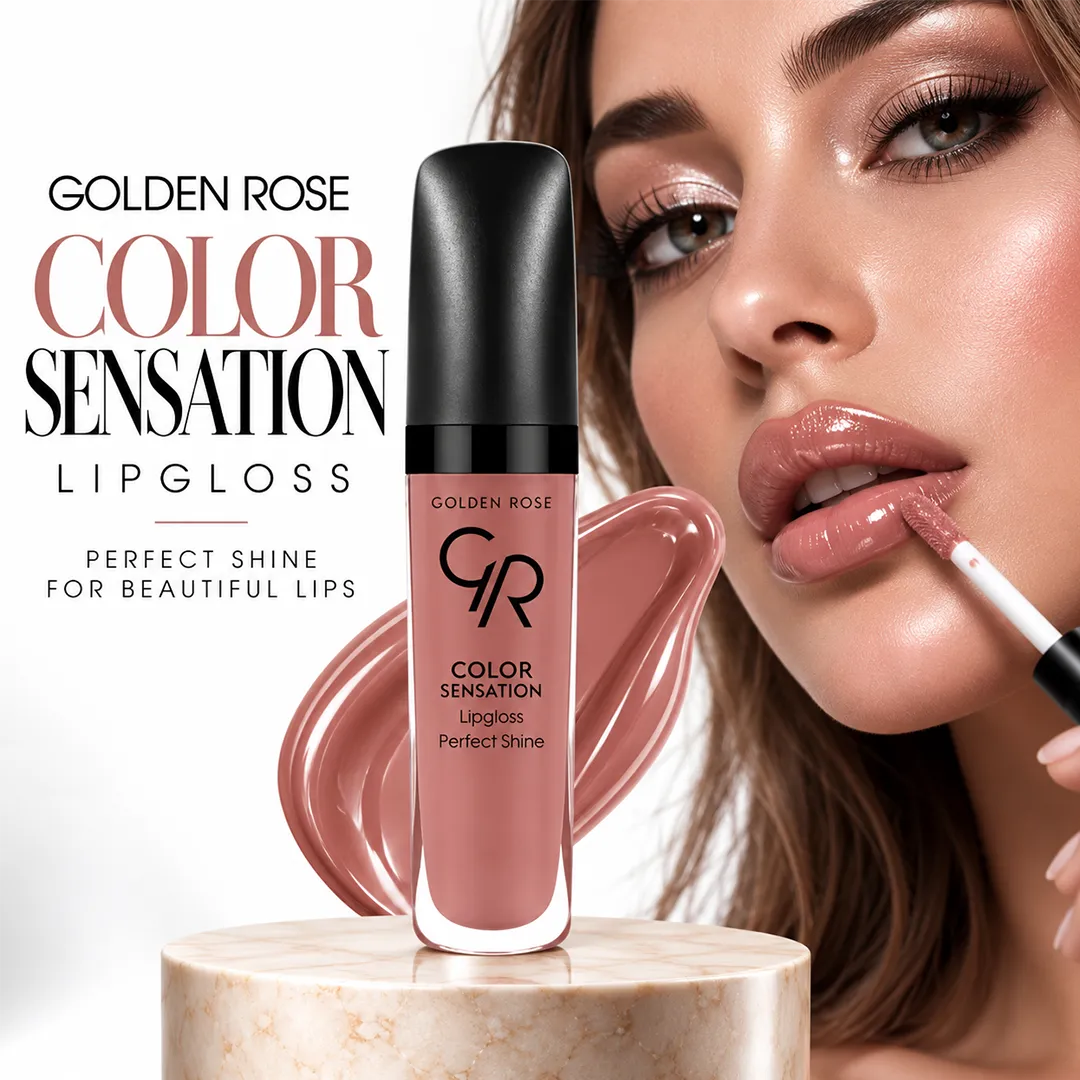 GOLDEN ROSE LIPGLOSS COLOR SENSATION 117