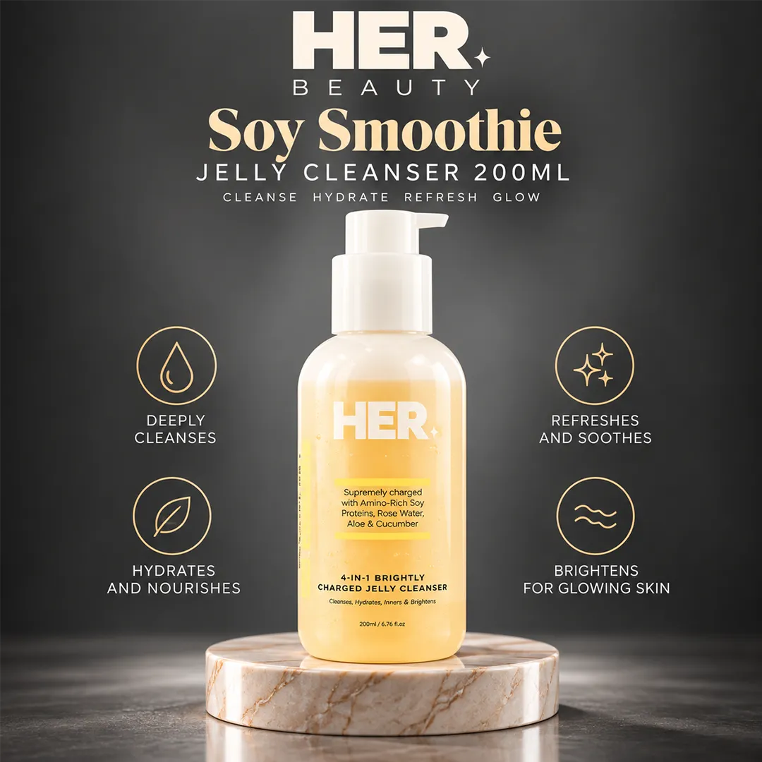 HER BEAUTY SOY SMOOTHIE JELLY CLEANSER 200ML