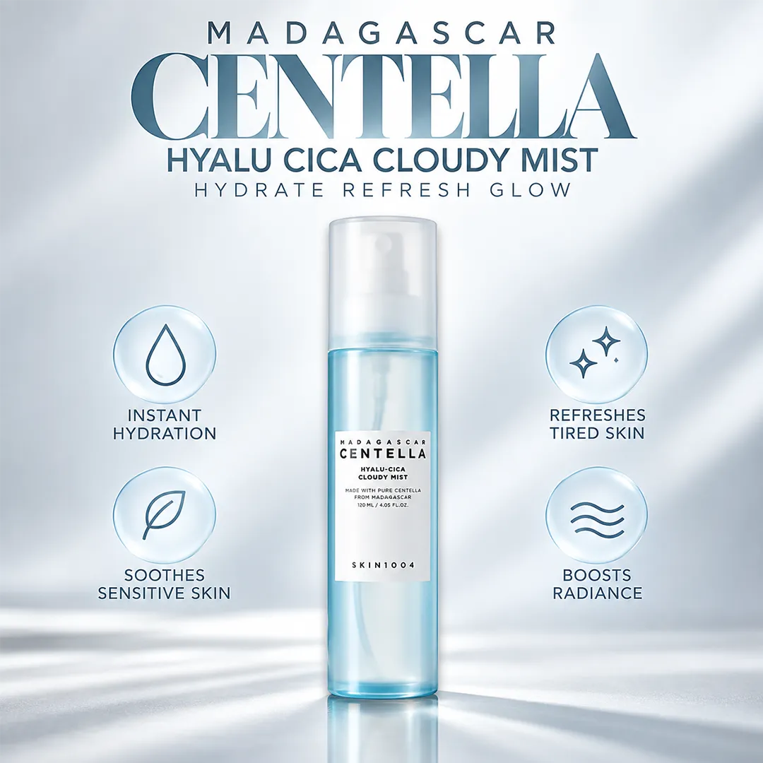 MADAGASCAR CENTELLA HYALU CICA CLOUDY MIST 120ML