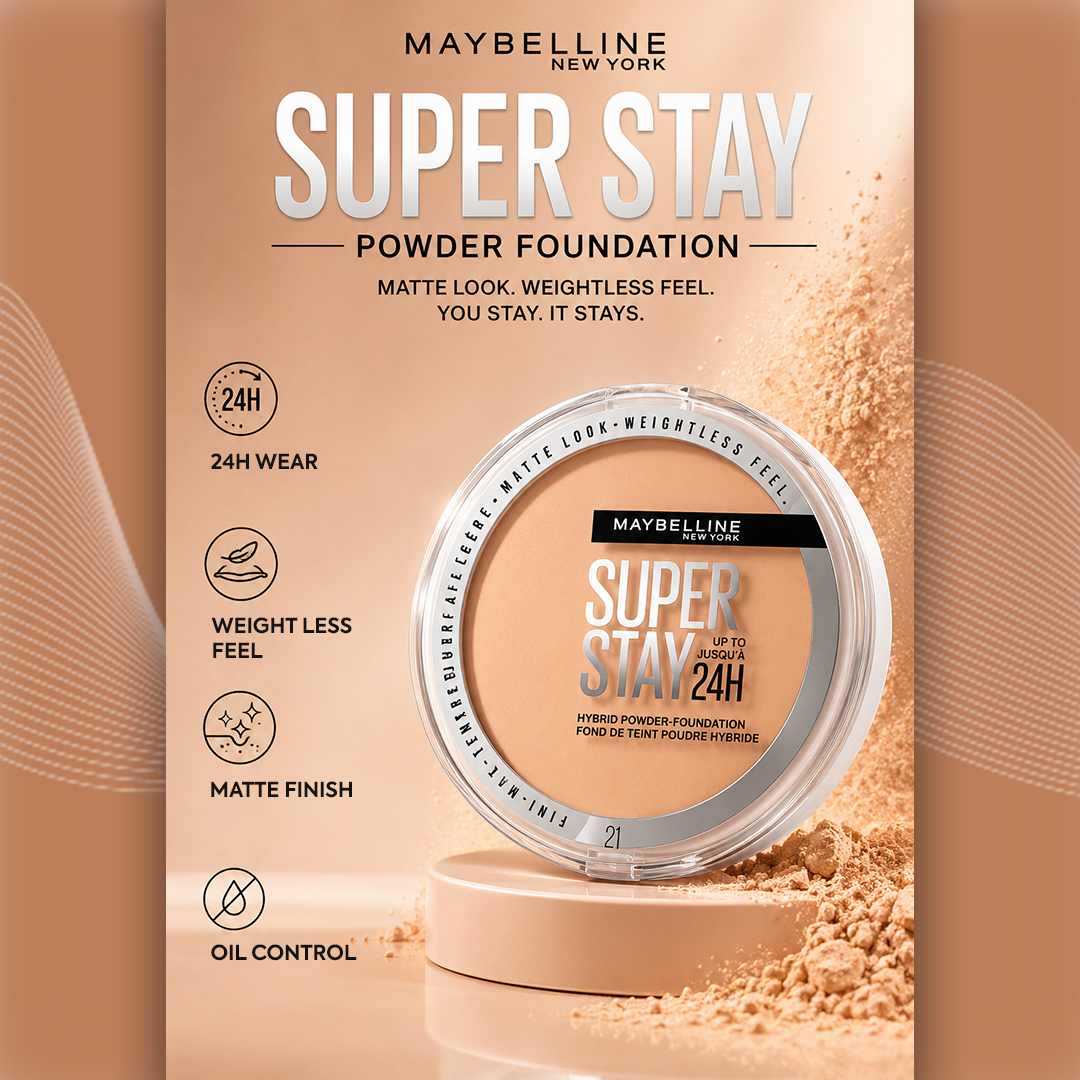 MAYBELLINE SUPER STAY POWDER FOUNDATION