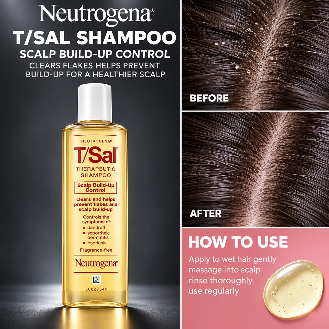 NEUTROGENA T SAL SHAMPOO 133ML SCALP BUILD UP CONTROL