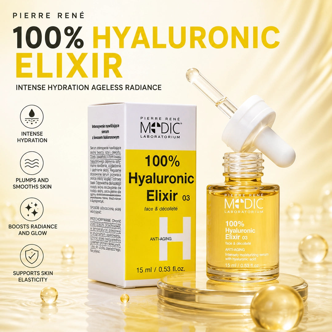 PIERRE RENE100% HYALURONIC ELIXIR NEW