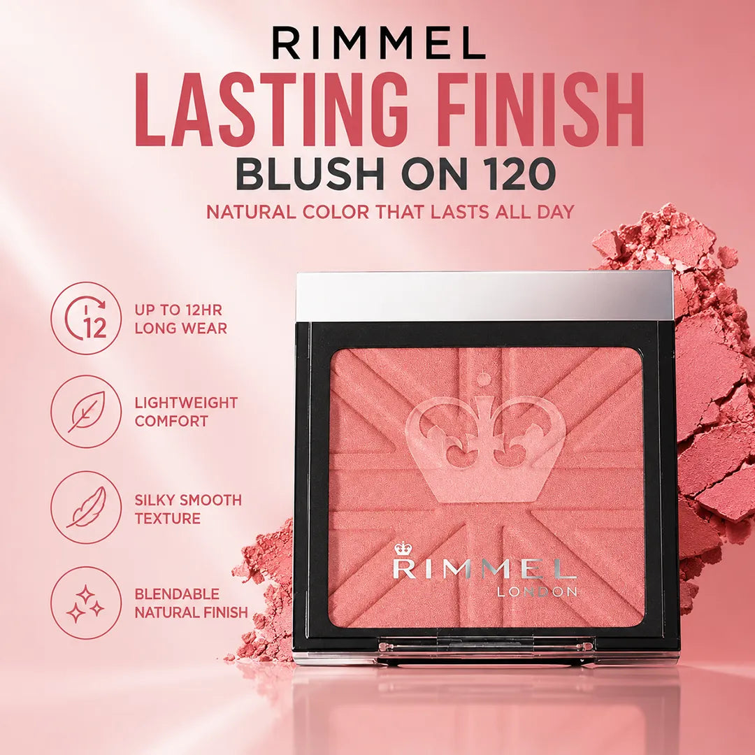 RIMMEL LASTING FINISH BLUSH ON 120