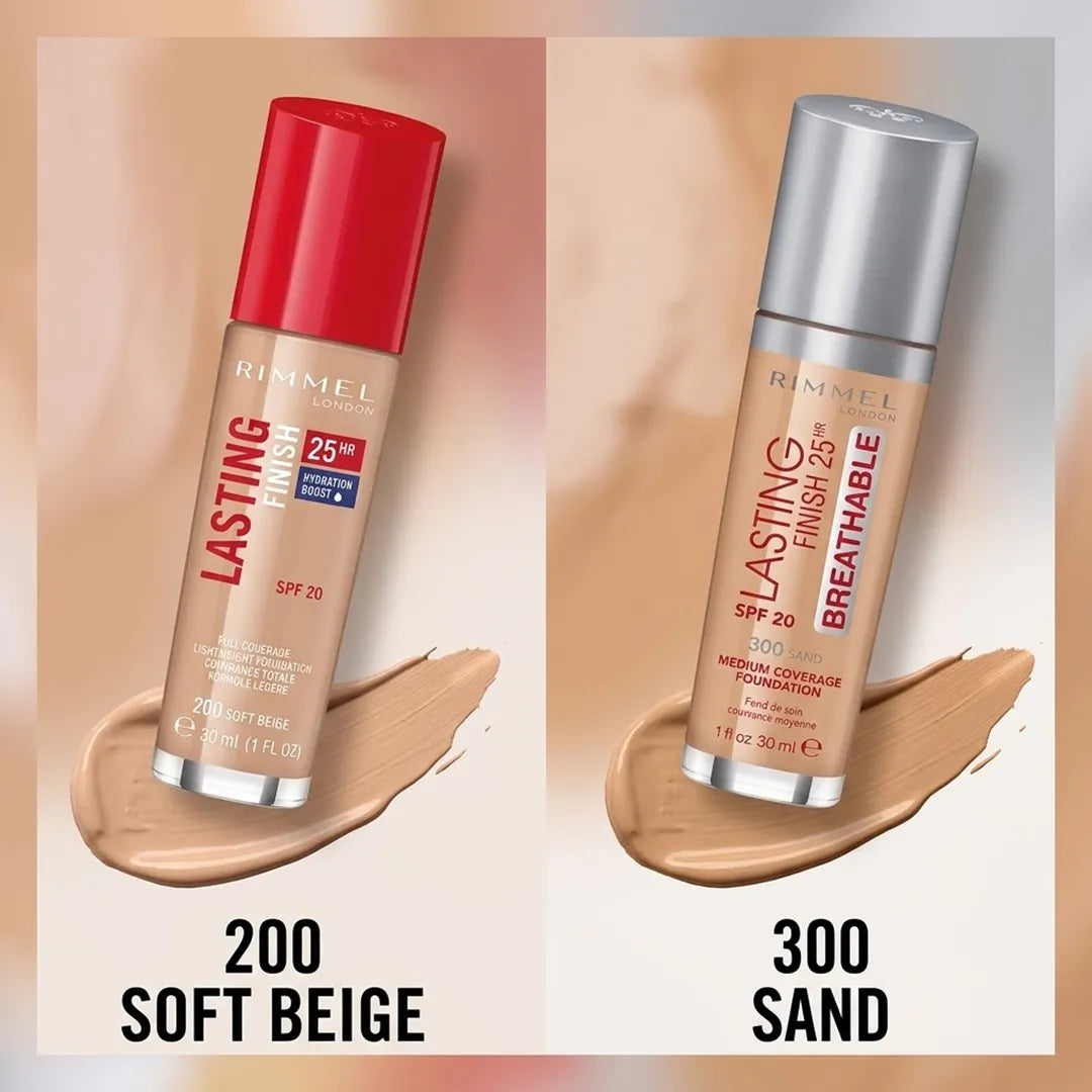 RIMMEL LASTING FINISH 25 HR FOUNDATION