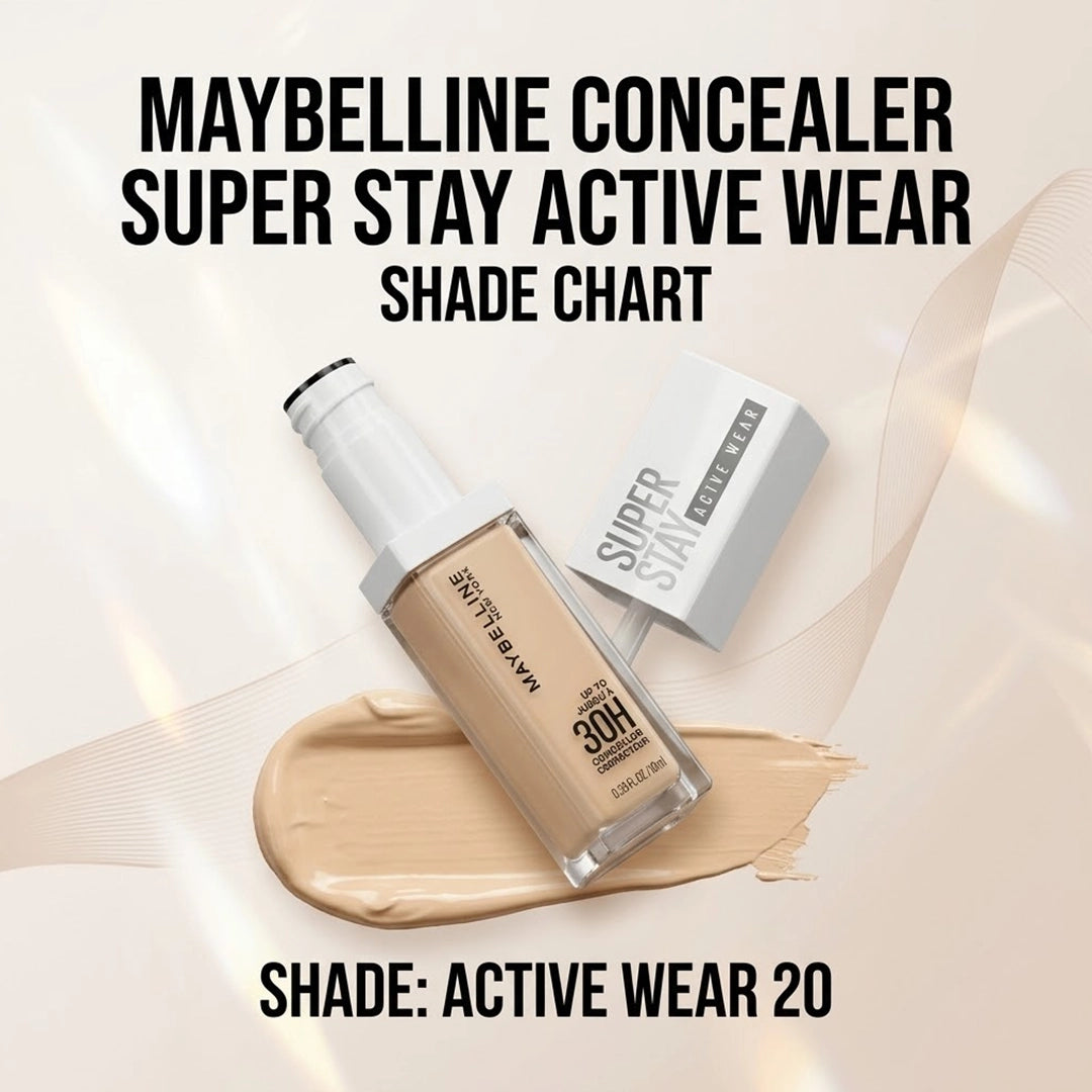 MAYBELLINE CONCEALER SUPER STAY AVTIVE WEAR 20