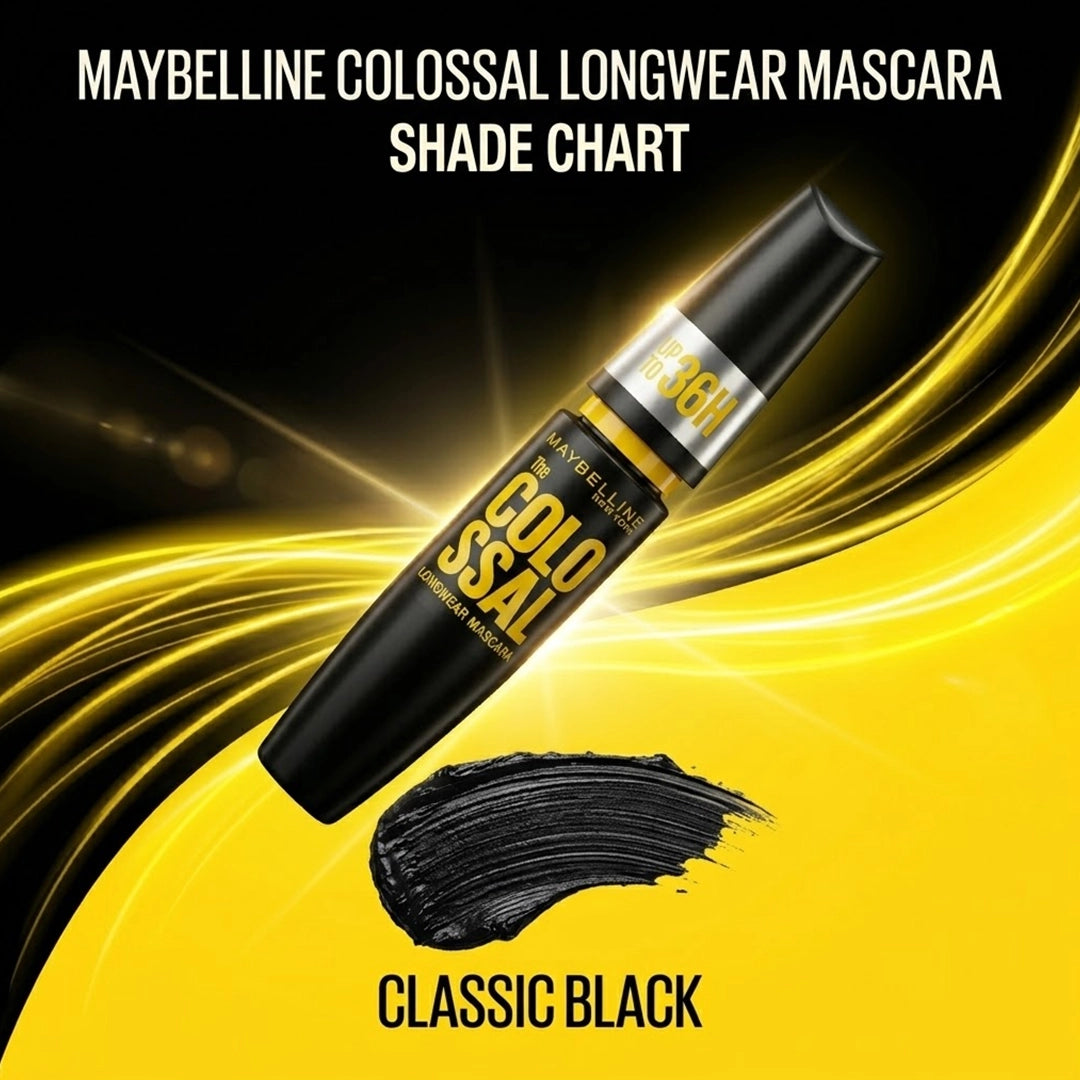 MAYBELLINE COLOSSAL LONGWEAR MASCARA