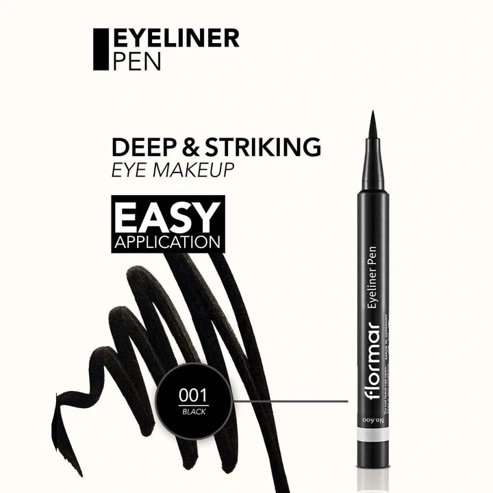 FLORMAR EYELINER PEN MARKER BLACK