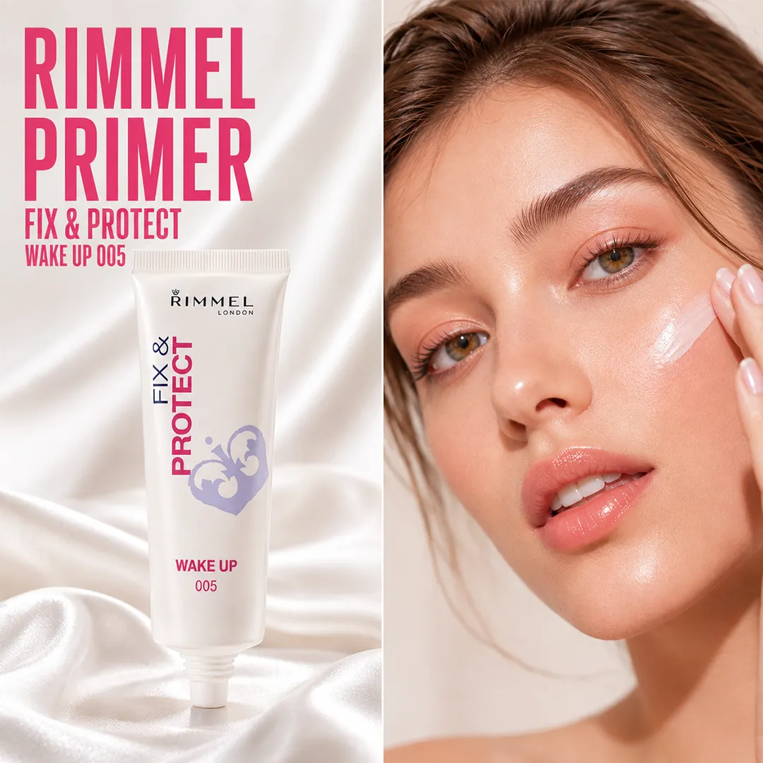 RIMMEL PRIMER FIX & PROTECT WAKE UP 005