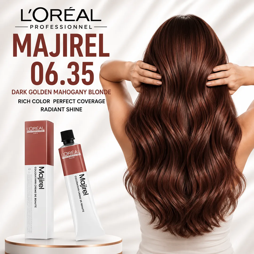 LOREAL PRO MAJIREL HAIR COLOR 06.35