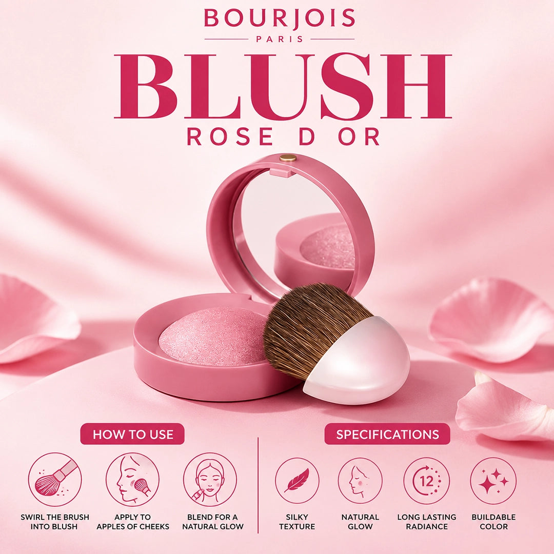 BOURJOIS BLUSH ROSE D OR
