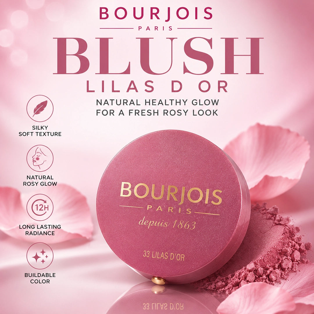BOURJOIS BLUSH LILAS D OR