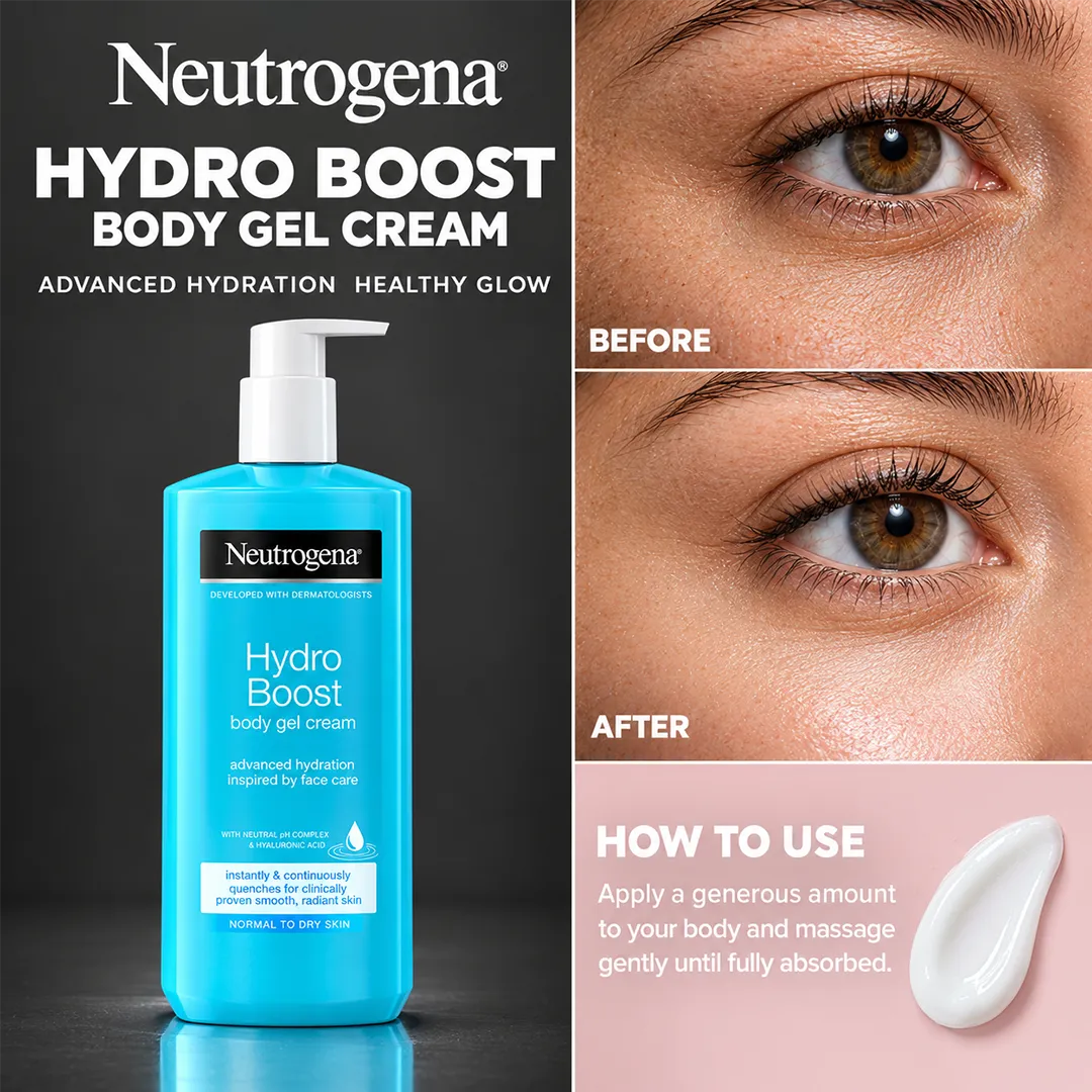 NEUTROGENA HYDRO BOOST BODY GEL CREAM 400ML