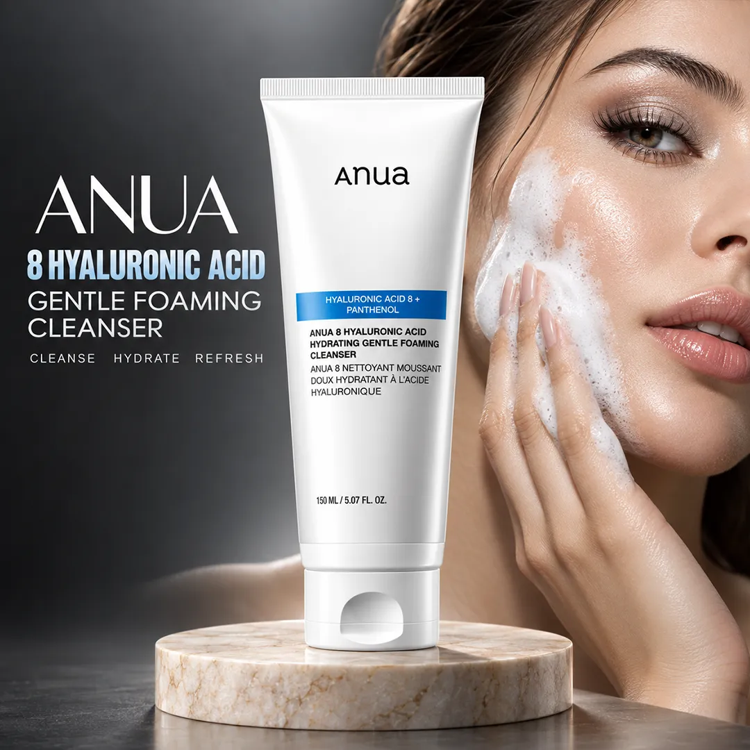 ANUA 8 HYALURONIC ACID GENTLE FOAMING CLEANSER 150ML