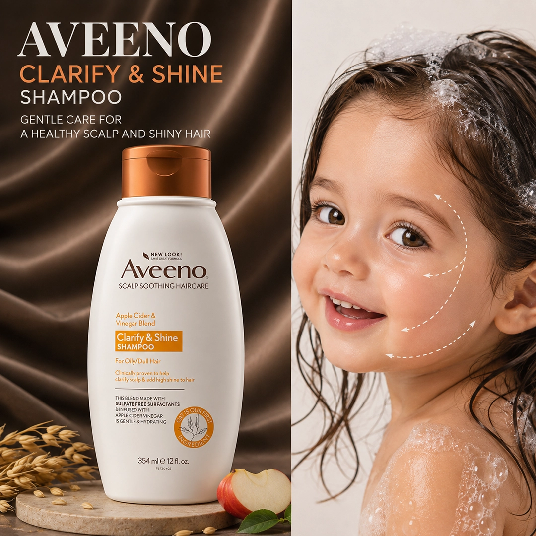 AVEENO SHAMPOO 354ML CLARIFY & SHINE