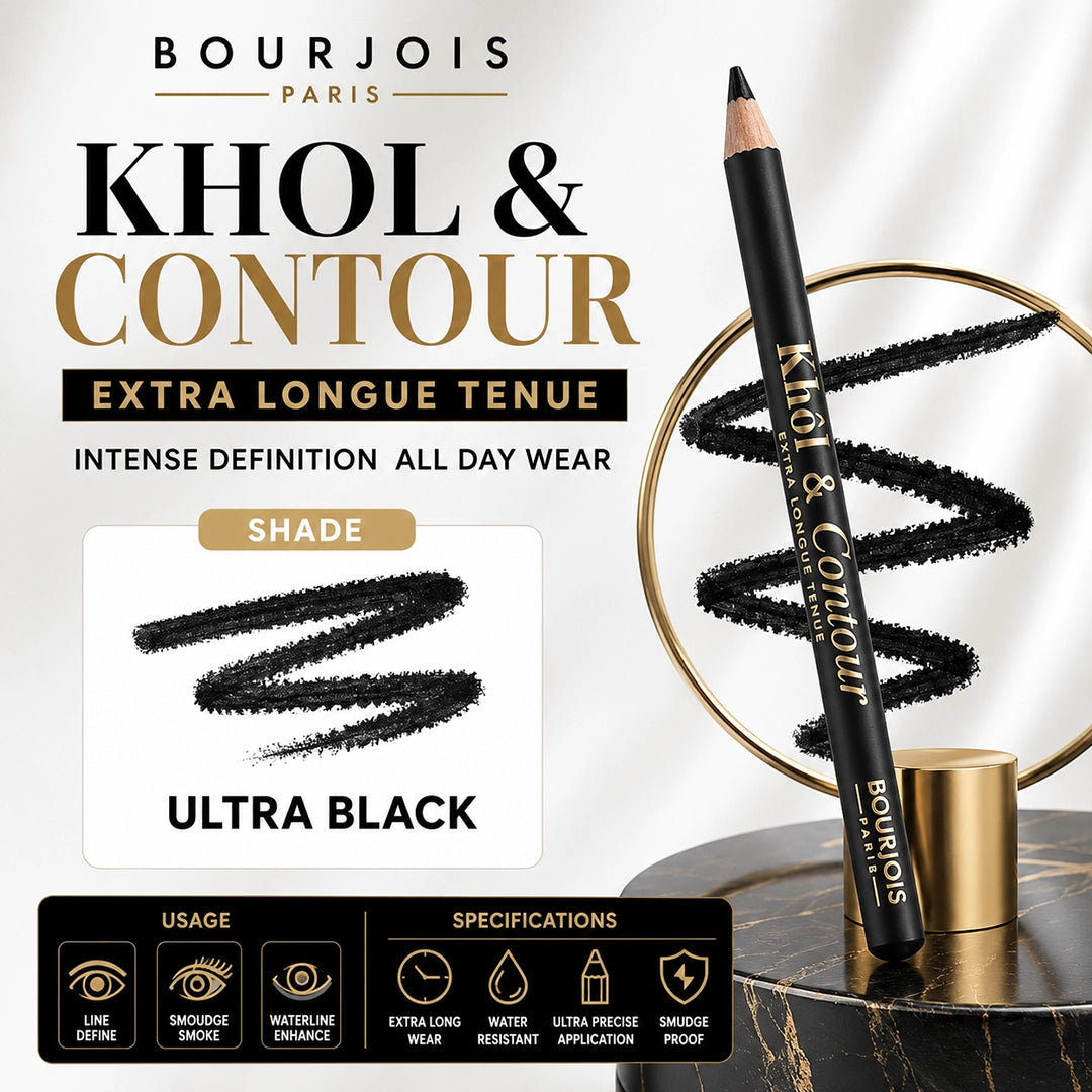 BOURJOIS KHOL & CONTOUR EXTRA LONGUE TEN UE
