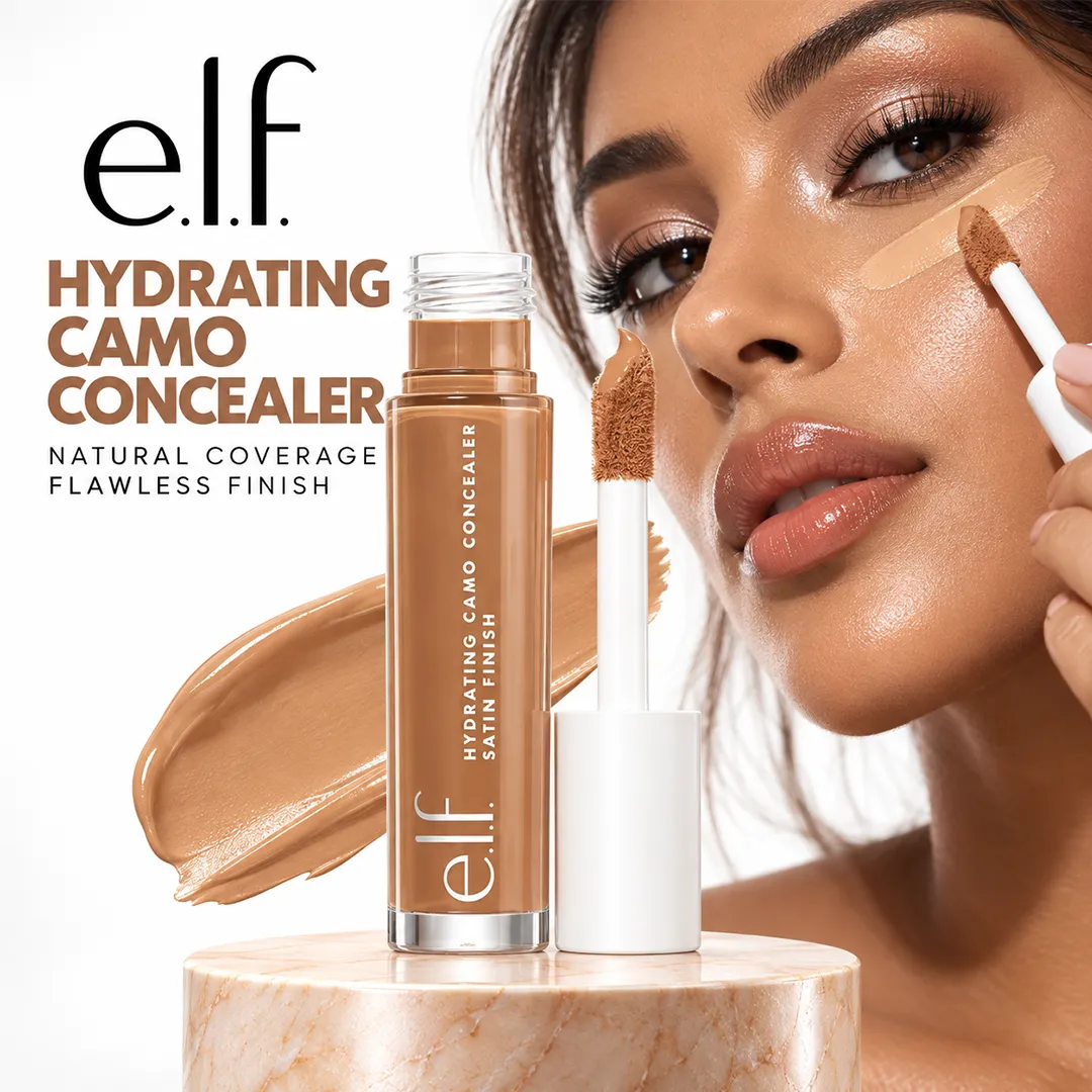 ELF HYDRATING CAMO CONCEALER TAN WALNUT 6ML