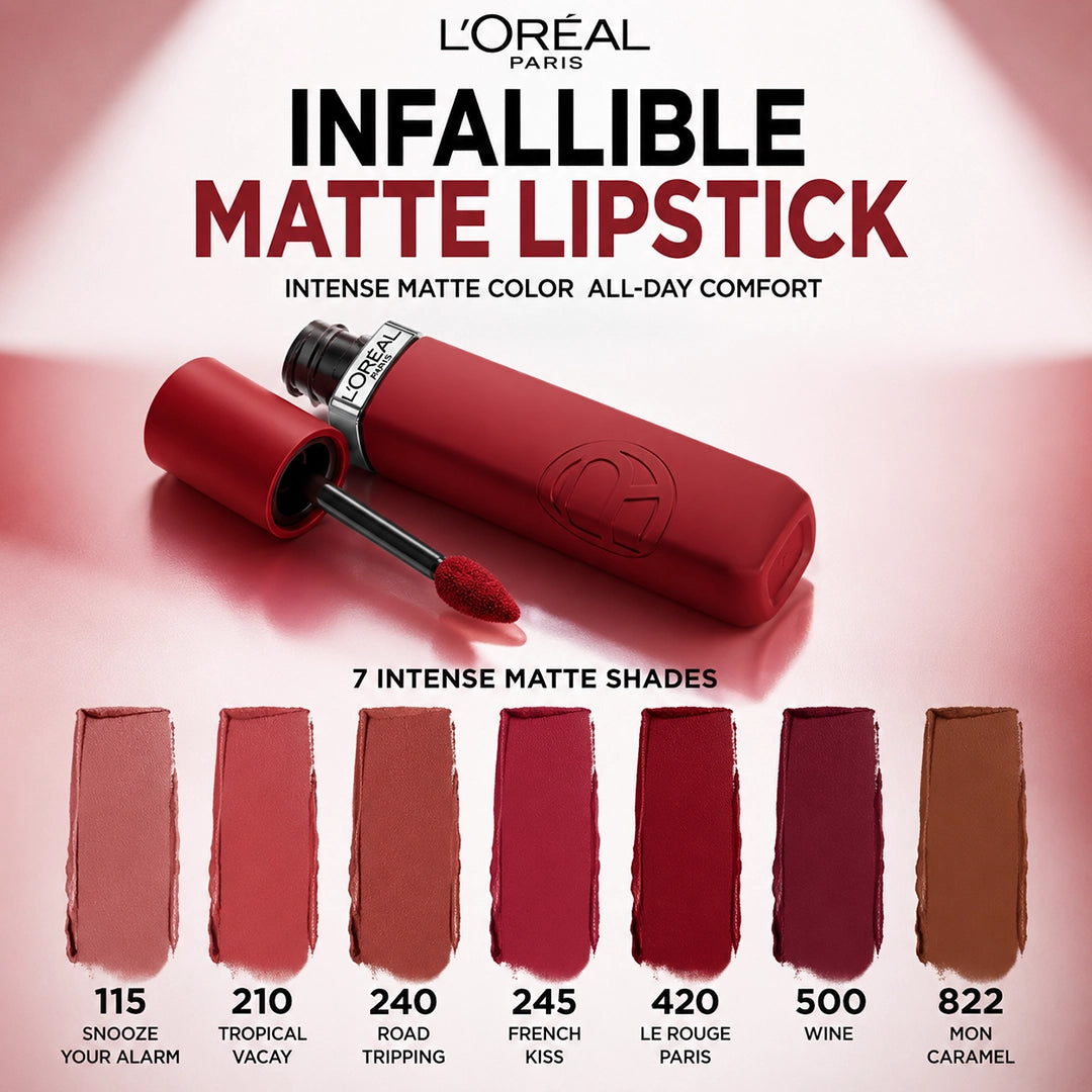 LOREAL LIPSTICK INFALLIBLE MATTE