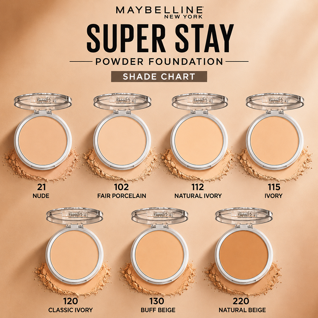MAYBELLINE SUPER STAY POWDER FOUNDATION
