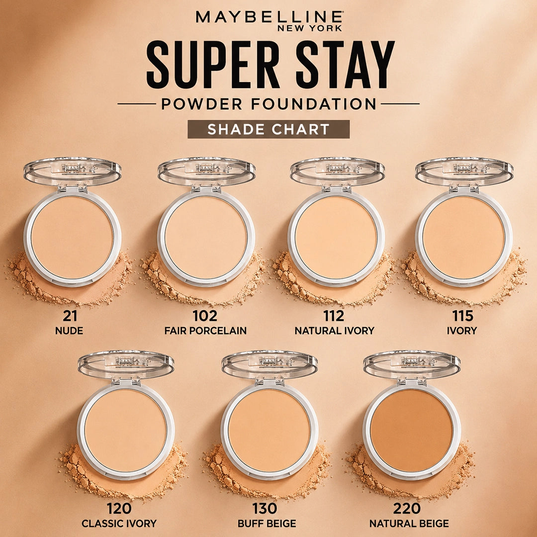 MAYBELLINE SUPER STAY POWDER FOUNDATION