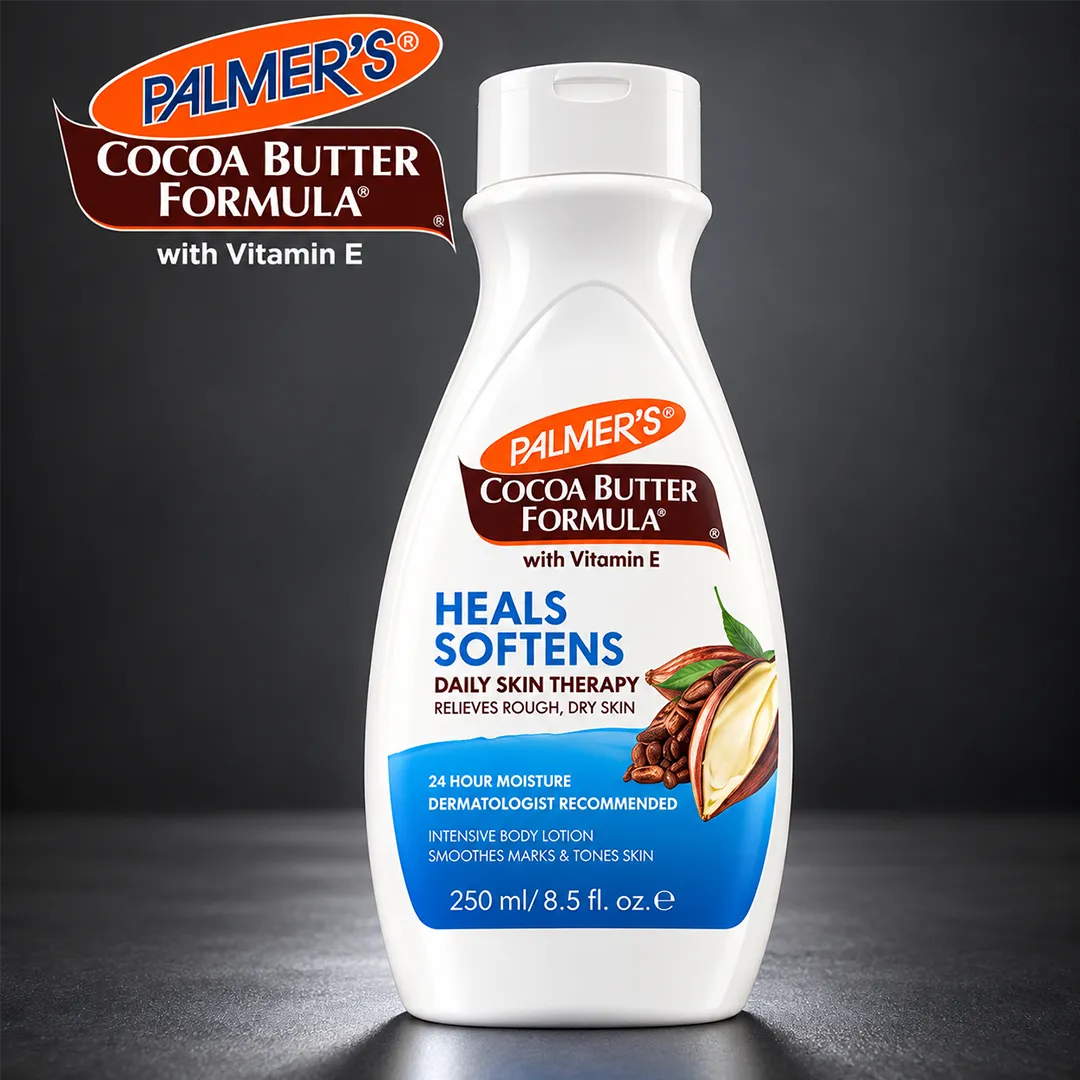 PALMERS CBF BODY LOTION 250ML HEALS SOFTENS