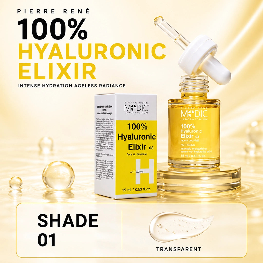 PIERRE RENE100% HYALURONIC ELIXIR NEW
